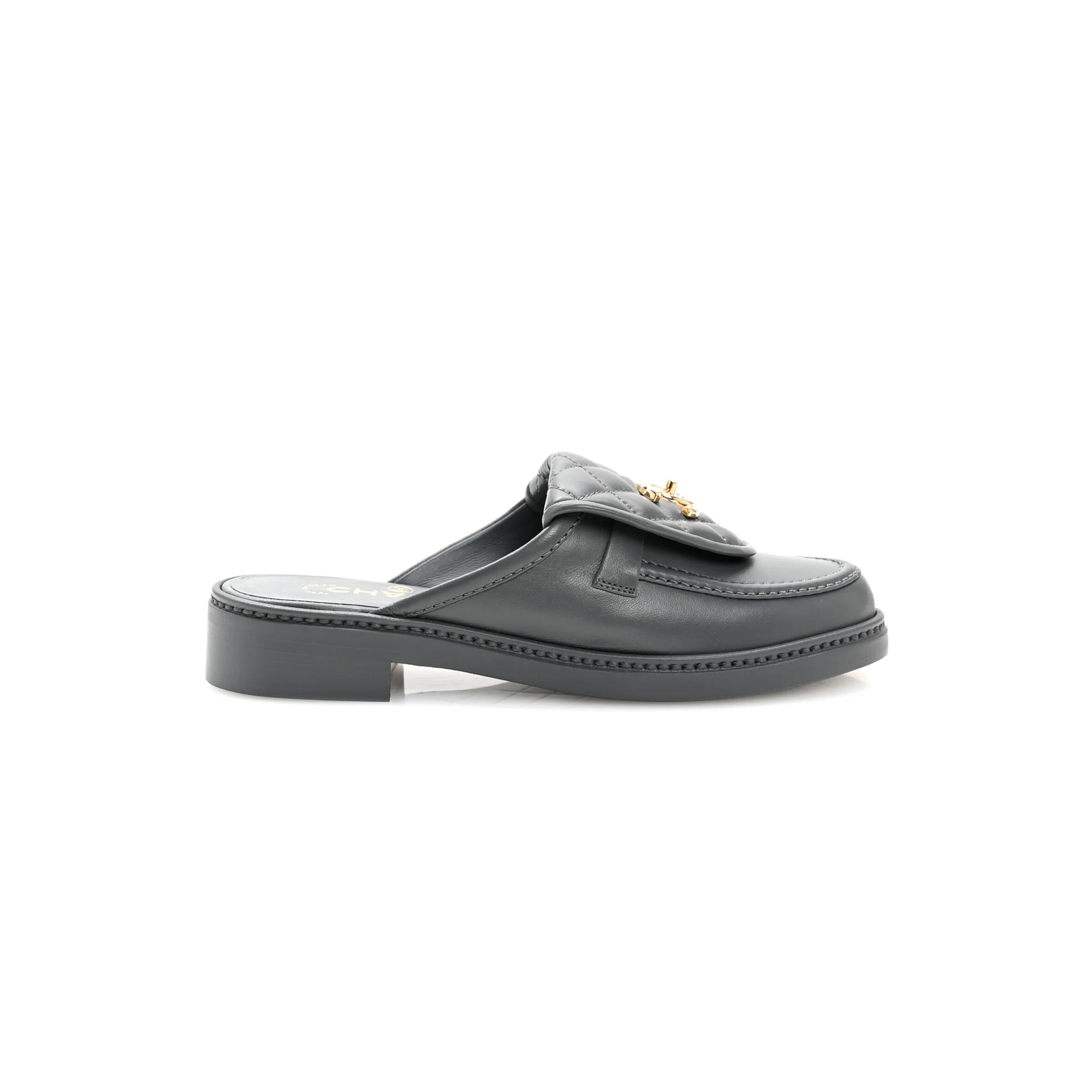 CHANEL QUILTED CC MULES G46120